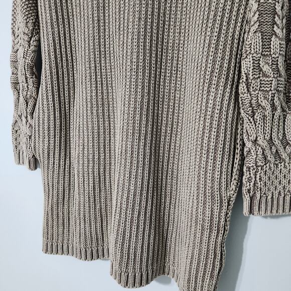 NEW Coldwater Creek Vintage Wash Mixed Pattern Knit Cardigan Sweater, S - Picture 8 of 10